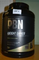 3kg unopened tub of 'Premium Body Nutrition - Weight Gainer' drink powder