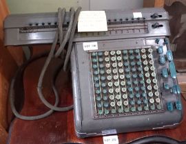 A Friden 1950's adding machine