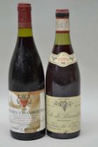 Gevrey-Chambertin des Varoilles 1985 & Cote de Brouilly E Loron et fils 1979