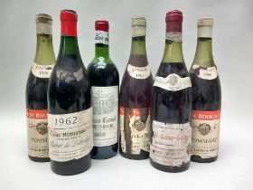1966 Pommard, Aug. Hellmers, 2 bottles 1961 Saint Amour, Aug. Hellmers, 1 bottle Nuits St Georges,