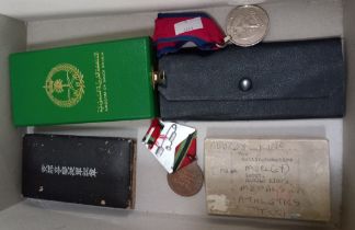 Mixed medals various countries to include a police long service example