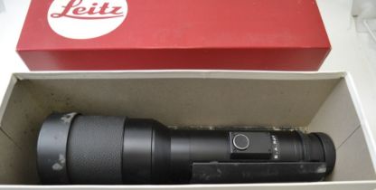 A "Leitz" Wetzlar Telyt 6.8/560 2976263 lens in original box