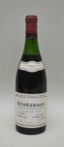 Romanee - Conti 1975 Echezeaux numbered bottle J L P Lebegue London