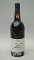 Taylor's vintage port 1977 1 bottle