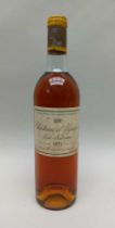 1971 Ch d'Yquem, 1er Grand Cru, Sauternes, 1 bottle