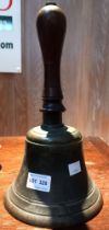 Vintage 'school' hand bell
