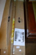 A Lamona new and boxed stainless steel chimney extractor