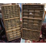 Two useful and decorative printers block trays
