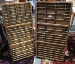 Two useful and decorative printers block trays