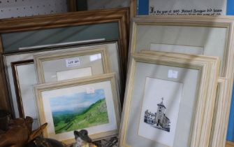 A very large selection of prints & needleworks