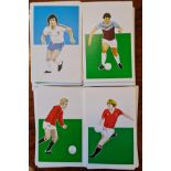 A collection of 1979 Sigma Sport football cards.