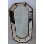 A large Italian style wall mirror.