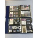 A collection of British stamps predominantly in presentation packs in 5 volumes between 1964 and