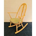 An Ercol rocking chair.