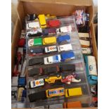 A collection of diecast vehicles to include Corgi and Dinky.