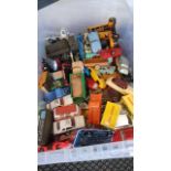 A collection of diecast vehicles Corgi and Dinky.
