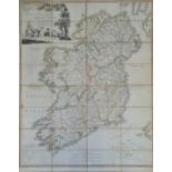 Daniel Augustus Beaufort A New Map of Ireland 1797 second edition.