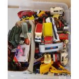 A collection of diecast vehicles to include Corgi and Dinky.