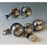 Six Joseph Lucas cycle lights.