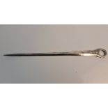 A Georgian meat skewer, approx. length 27cms, approx. weight 54gms