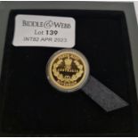 A boxed gold proof Australian Sovereign coin 2020 struck by the Perth Mint with certificate 865.