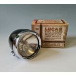 A Joseph Lucas No.305.R.S cycle lamp in box.