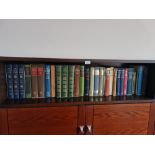 Approximately 25 Folio Society books.