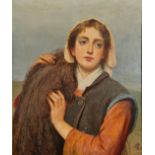 CHARLES SILLEM LIDDERDALE. (British 1831-1895). Oil on canvas. Signed with monogram to bottom