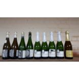 *9 bottles of champagne to include Cremant de Loire