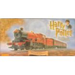 A Hornby Harry Potter Hogwarts Express train set in box.