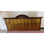 A mahogany and brass North Worcestershire golf club trophy board dating back to 1907 up to the 1930s