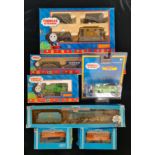 A collection of Thomas & Friends Hornby trains 00 gauge to include R.383 Gordon No.4 receiver and