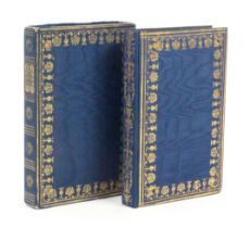 An attractive French book comprising printed text, coloured engravings for each month of the year,