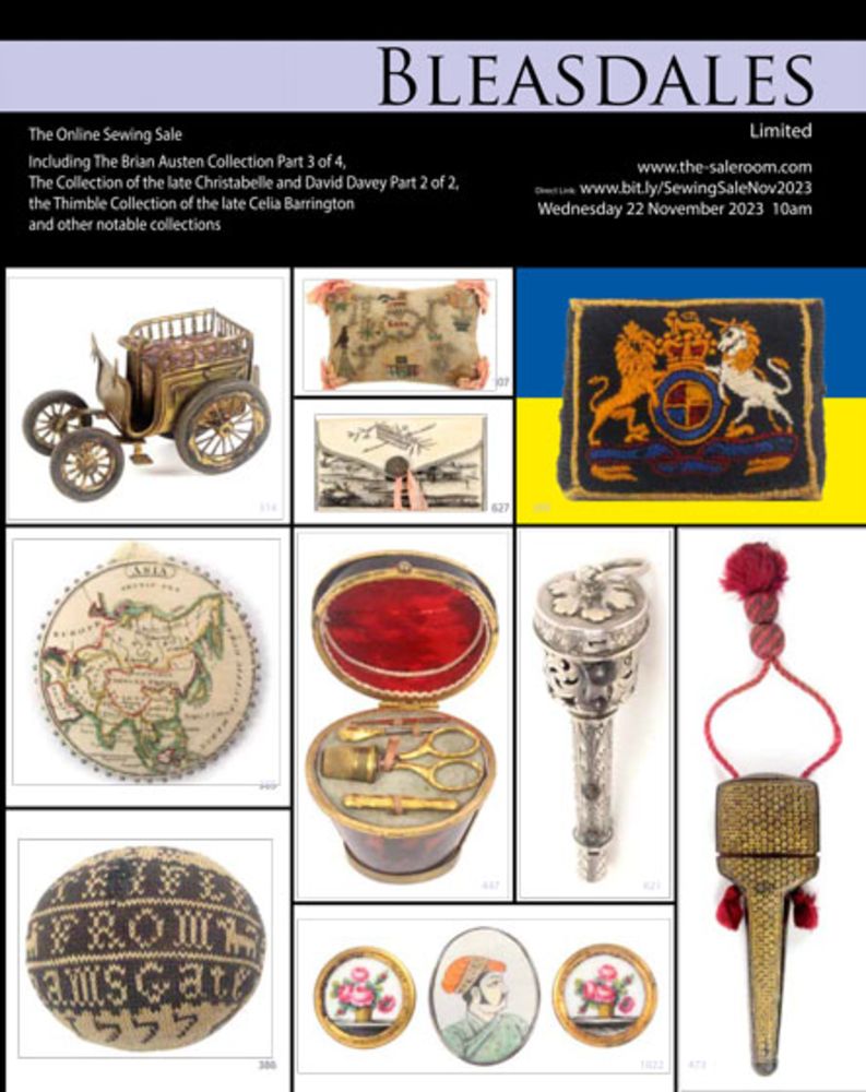 The Online Sewing Sale Incorporating: Tunbridge Ware and Mauchline ware.