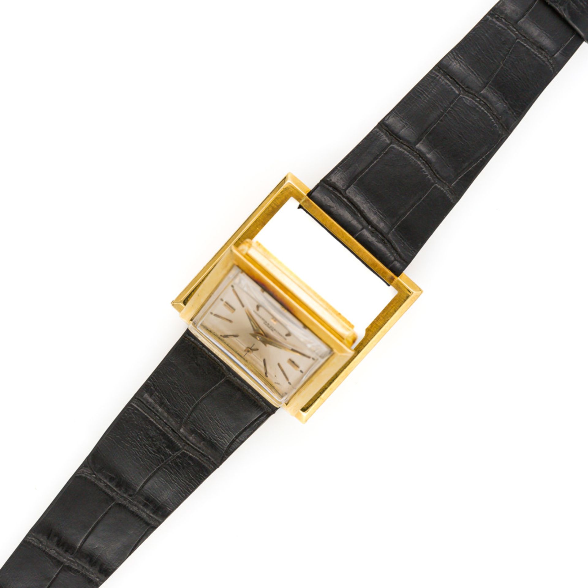 VACHERON & CONSTANTIN WRIST AND DESK WATCH REF. 6665 "CHEVALET" IN GOLD, 60s - VACHERON & CONSTANTIN - Image 3 of 5