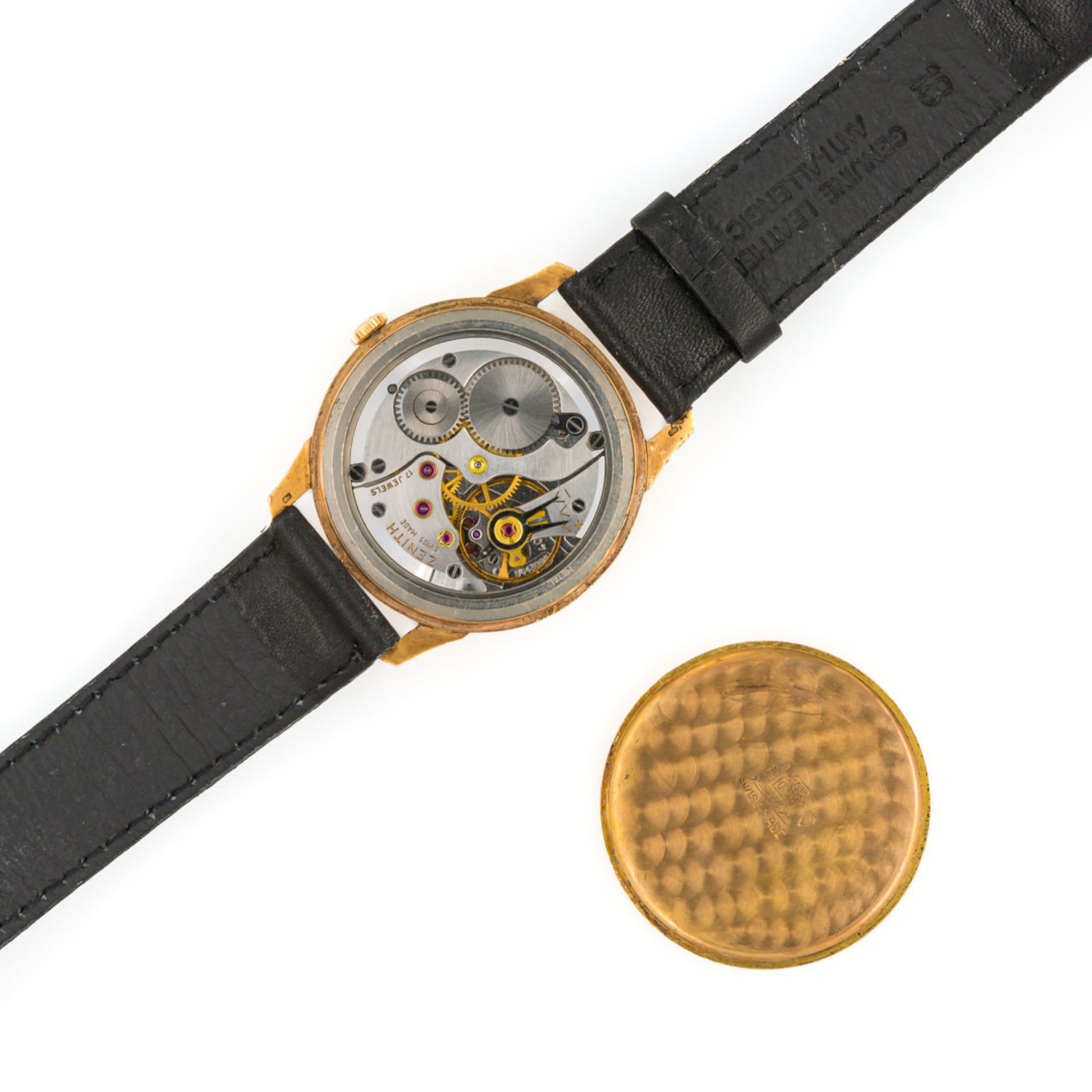 ZENITH STELLINA IN GOLD, 60s - ZENITH STELLINA IN GOLD, 60S Case: signed, n. 977425, two-body in 18K - Image 2 of 3