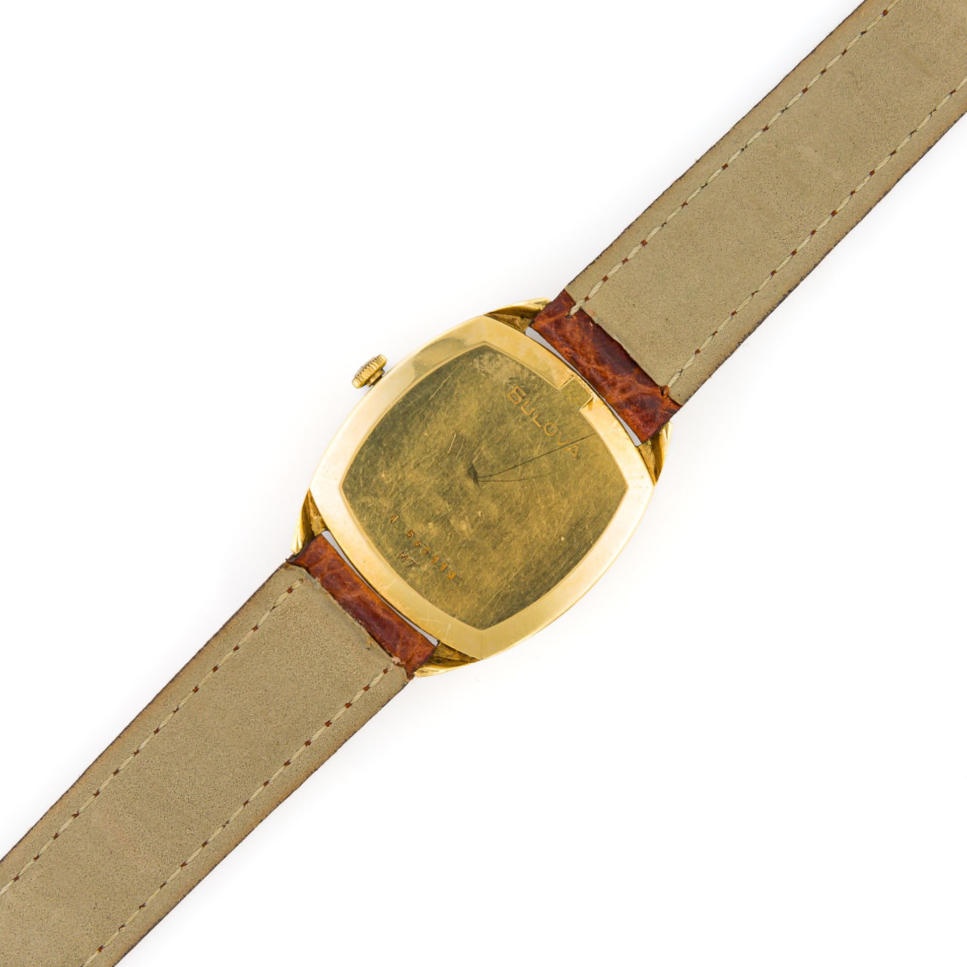 BULOVA AMBASSADOR AUTOMATIC IN GOLD, 60s - BULOVA AMBASSADOR AUTOMATIC IN GOLD, 60S Case: signed, n. - Image 3 of 3