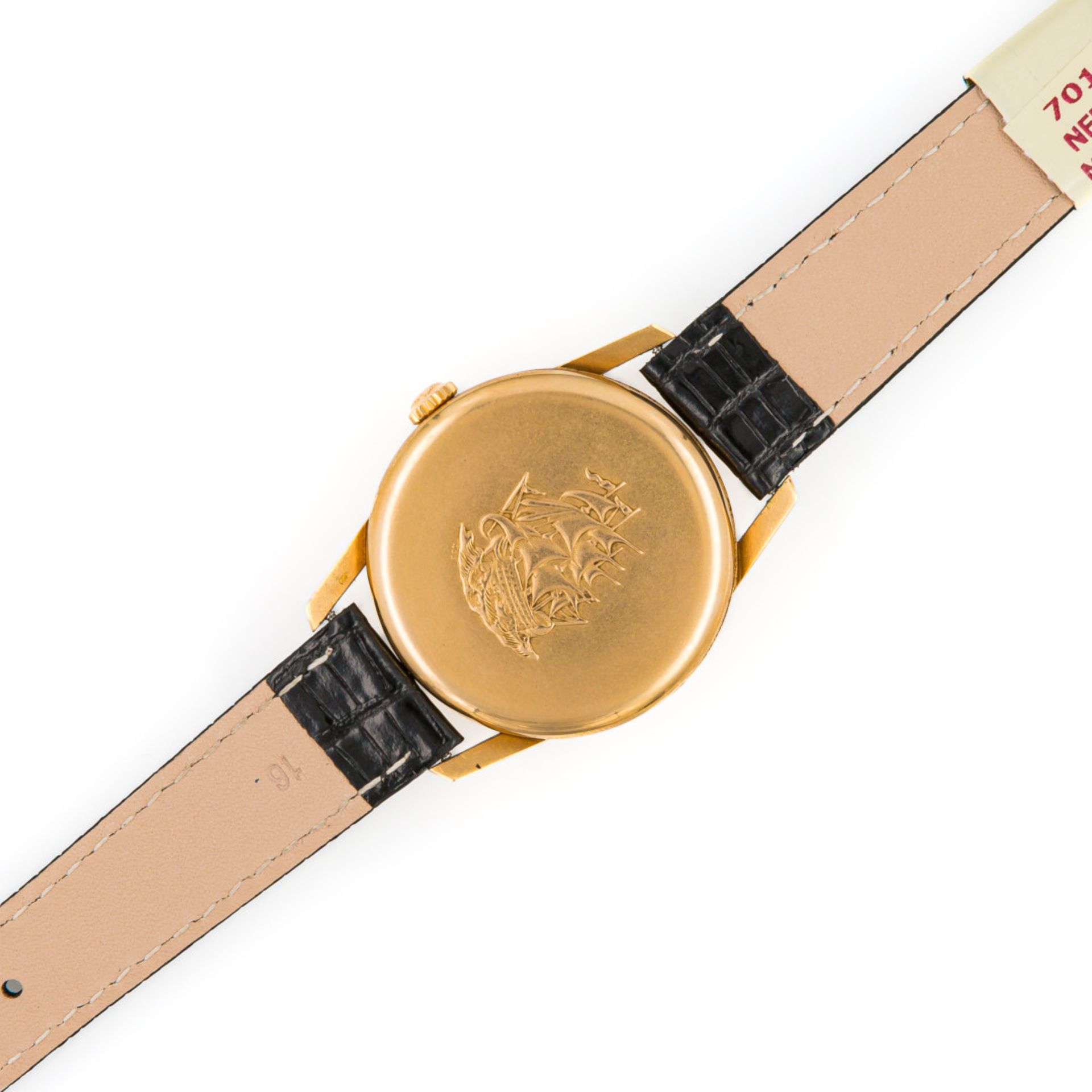 LONGINES FLAGSHIP REF. 403 IN GOLD, 60s - LONGINES FLAGSHIP REF. 403 IN GOLD, 60S Case: signed, - Image 3 of 3