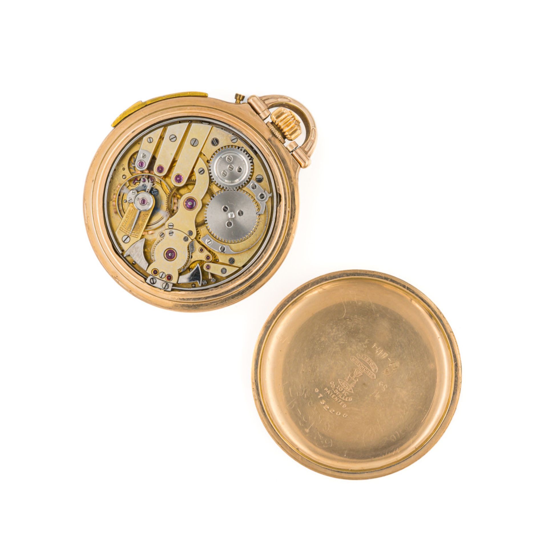 REPEATER WATCH, 20s - REPEATER WATCH, 20S Case: signed Keystone Watch Case, n. 9732208, three-body - Image 2 of 3