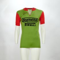 Team Legnano - Anni '50 - Sergal jersey, size 3. Autographed signatures of Gino Bartali and Giovanni