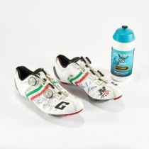 Fabio Aru - Team UAE Emirates -2018 - Used Gaerne Carbon G.Stilo limited edition shoes, size 42,