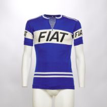 Team FIAT - 1977 - Vittore Gianni race jersey, personalized label number 9. Provenance: Private