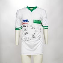 Benetton Treviso Basket - stagione 2002-2003 - Piubellosport training jersey, size L. Jersey