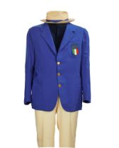 Livio Berruti - Nazionale Italiana di Atletica - Olimpiadi 1960 - Outfit consisting of a blue G.