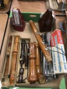 Various recorders and metronomes etc.