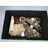 Assorted costume jewellery, to include wrist watches etc.