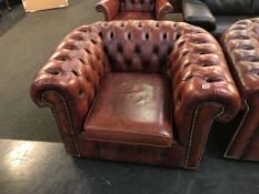 A Chesterfield Club armchair