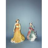 Four Royal Doulton figures