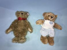 Two modern boxed Steiff teddy bears