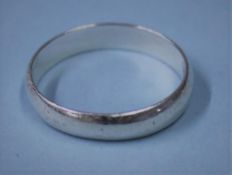 A silver ring